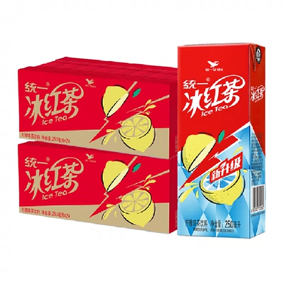 88VIP：统一 冰红茶 250ml×48盒 42.31元包邮