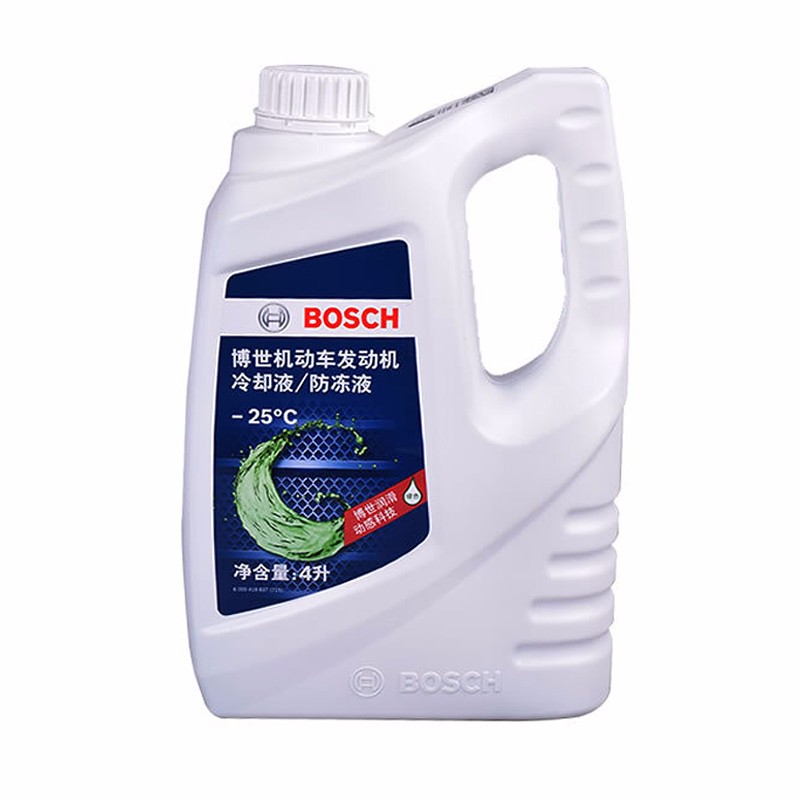 BOSCH 博世 汽车防冻液 4L装 绿色 -25℃ 奔驰A级 B级 C级 E级 S级 G级等 ￥72