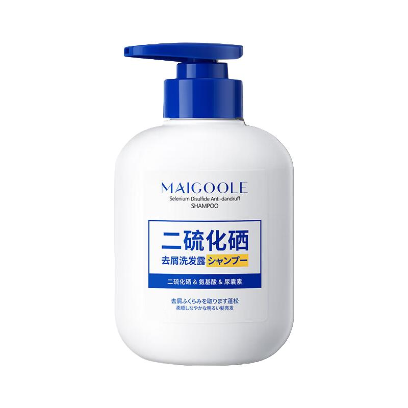 MAIGOOLE二硫化硒去屑洗发露300ml*1瓶 9.9元（需买2件，需用券）