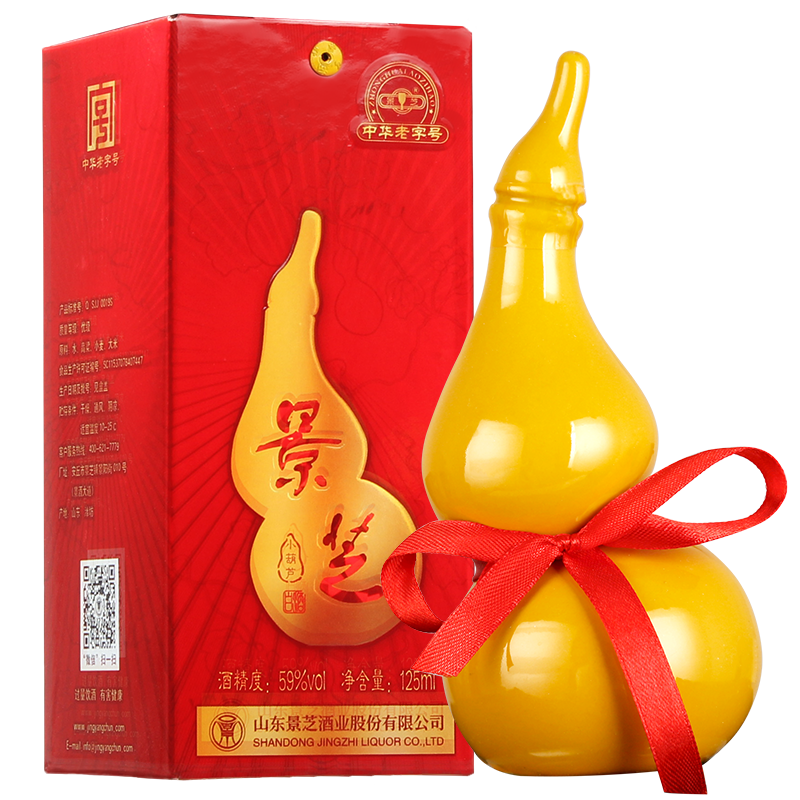 景芝 小葫芦 59%vol 白酒 125ml 单瓶装 15.01元（需用券）