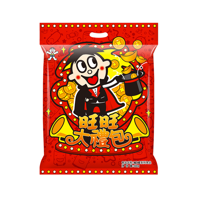 88VIP：旺旺 零食大礼包 混合口味 680g 25.45元（需用券）