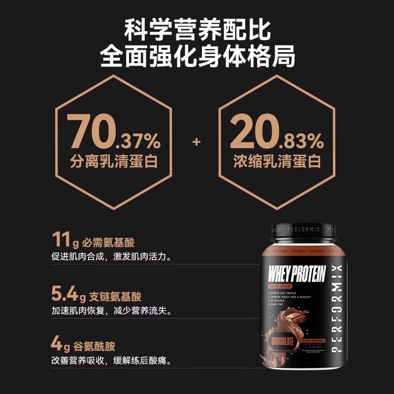 PERFORMIX 熊猫乳清蛋白质粉 2磅 149元（需用券）