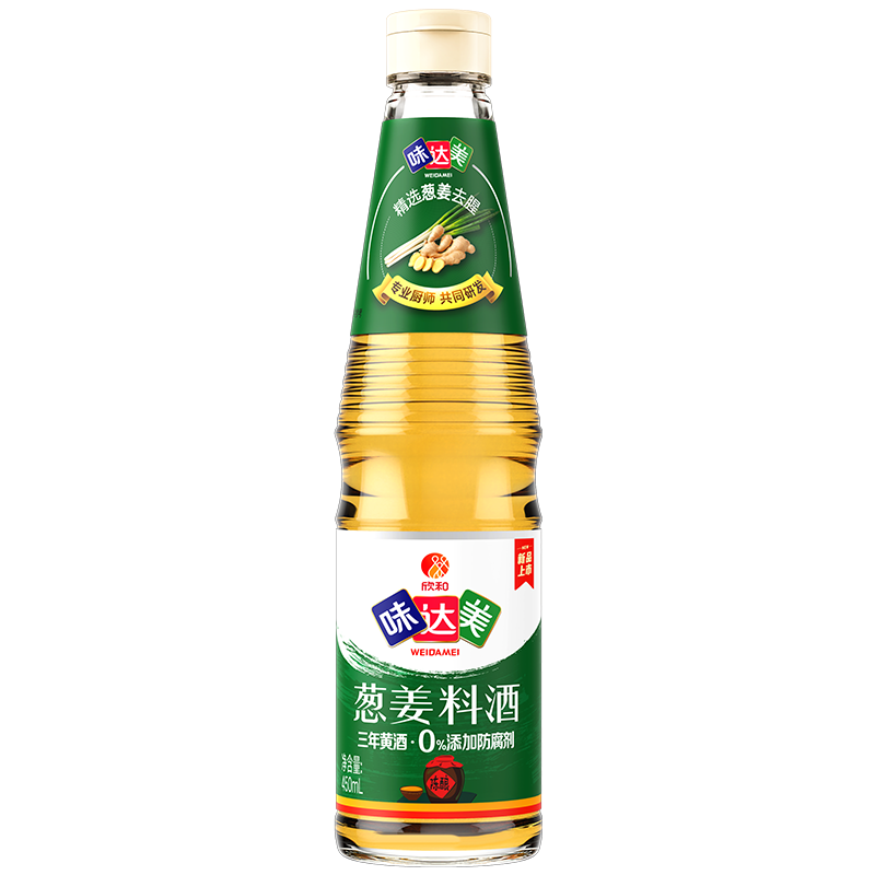 PLUS会员：Shinho 欣和 料酒 味达美葱姜料酒450ml 2.18元