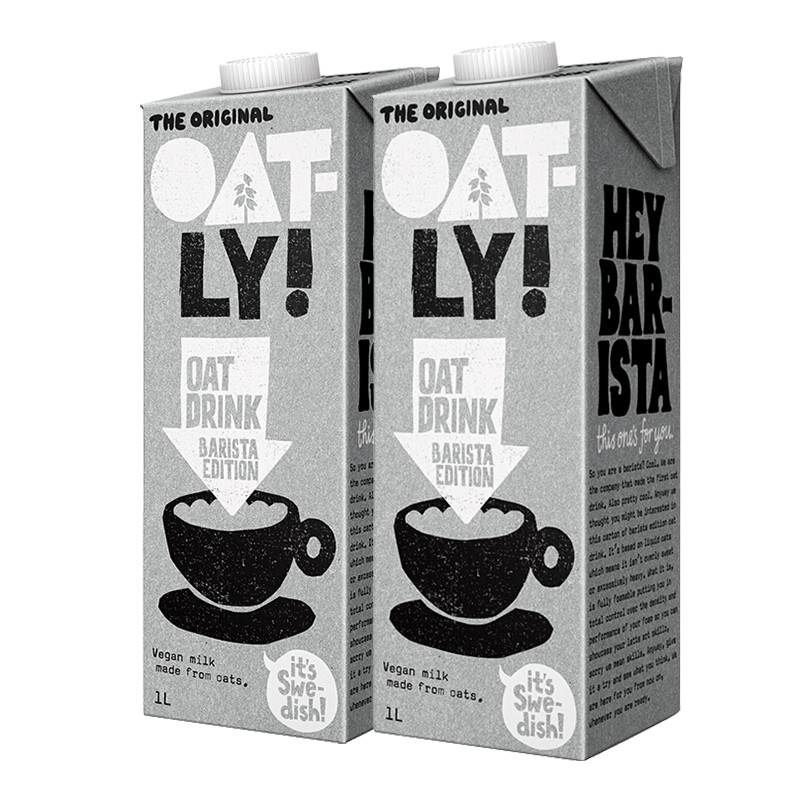 88VIP：OATLY 噢麦力 咖啡大师燕麦奶 1L*6瓶 108.3元（需用券）