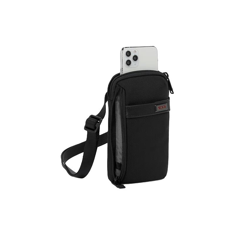 TUMI ALPHA男士单肩包弹道尼龙小号休闲斜挎包黑色02603587D3 615元