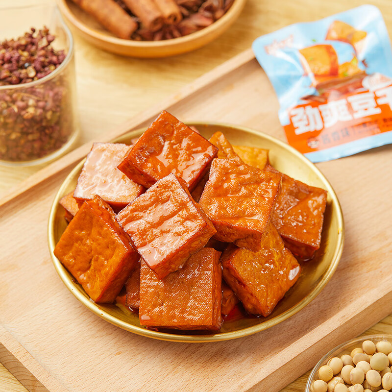 劲仔 小鱼10包+豆干10包+魔芋爽20包（混合口味40包） 11.9元（需用券）