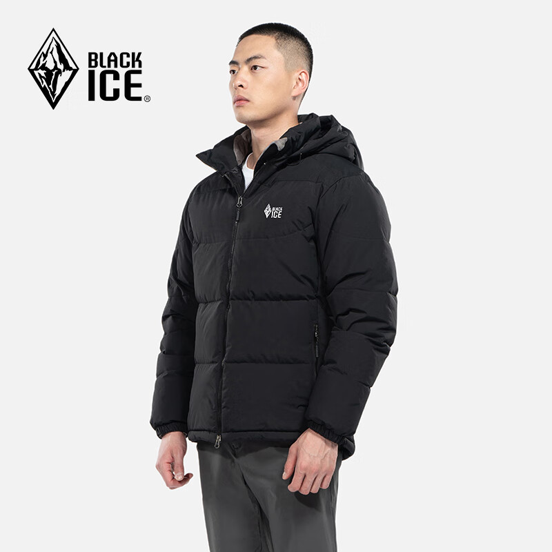 BLACKICE 天枢PLUS 男子户外羽绒服 FAF8509 黑色 L 677.1元