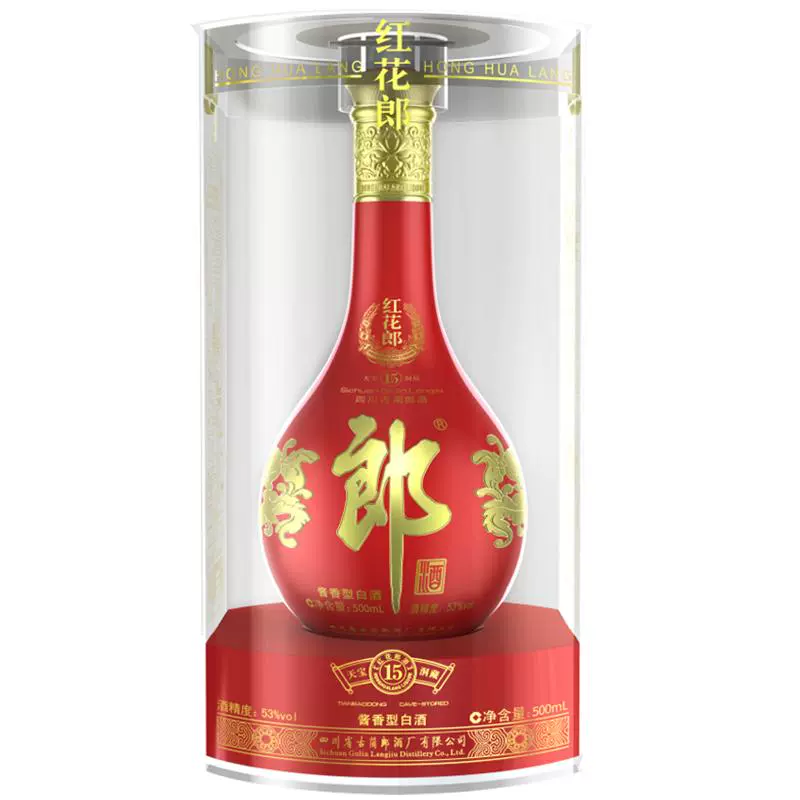 LANGJIU 郎酒 红花郎15 53%vol 酱香型白酒 ￥445.52