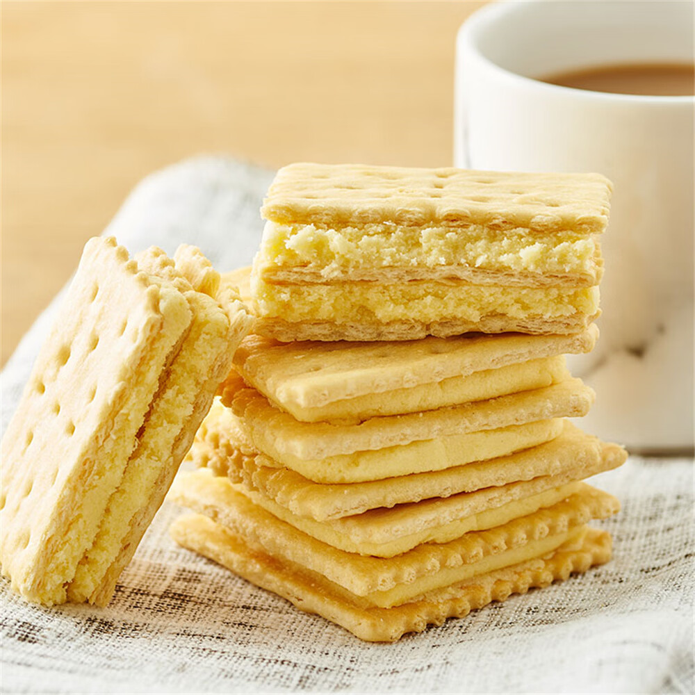 康师傅 3+2 苏打夹心饼干 礼盒装 750克 30包 26.9元包邮