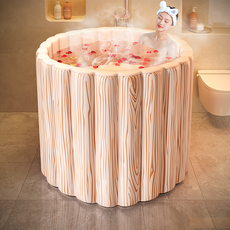 Joybos 佳帮手 冬天家用成人浴缸洗澡桶儿童日式泡澡桶情侣款充气浴桶双人