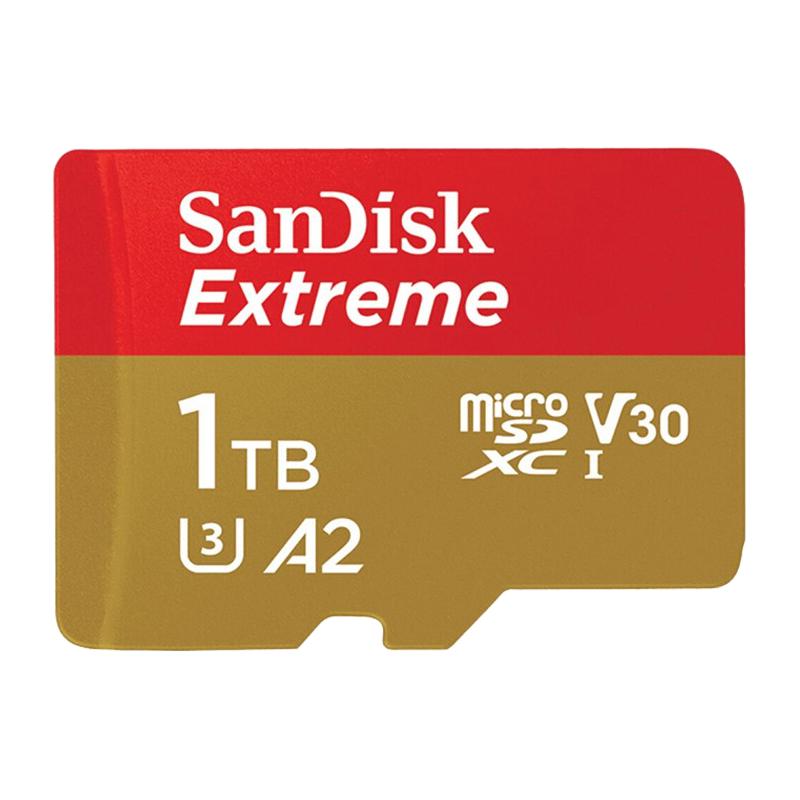 PLUS会员：SanDisk Extreme 至尊极速移动系列 MicroSD存储卡 1TB（U3、V30、A2） 655.51