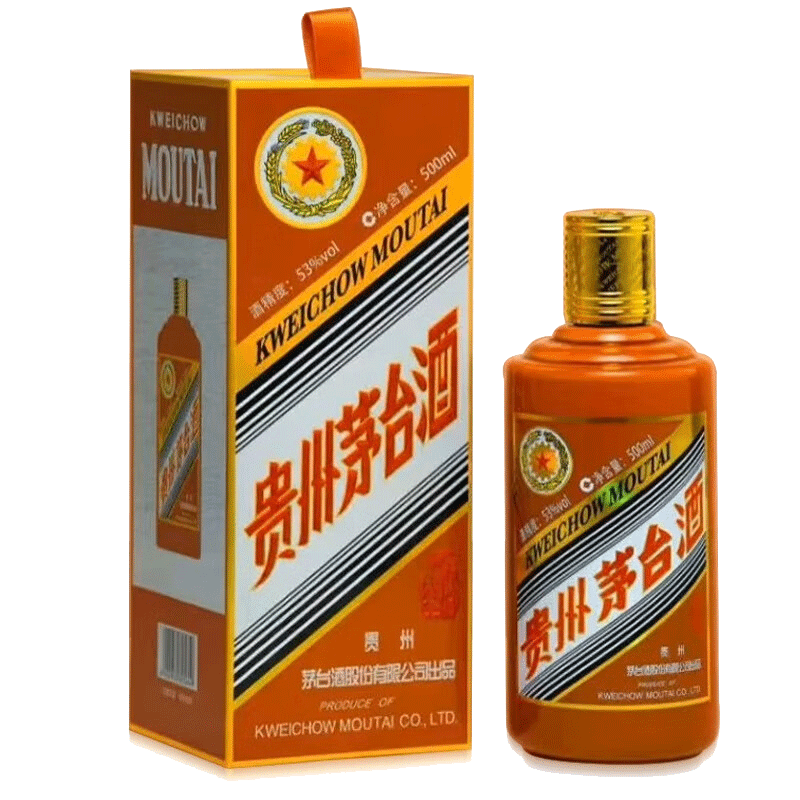 茅台（MOUTAI）甲辰龙年生肖纪念酒 53度 酱香型白酒 500ml礼盒送礼袋 2749.01元