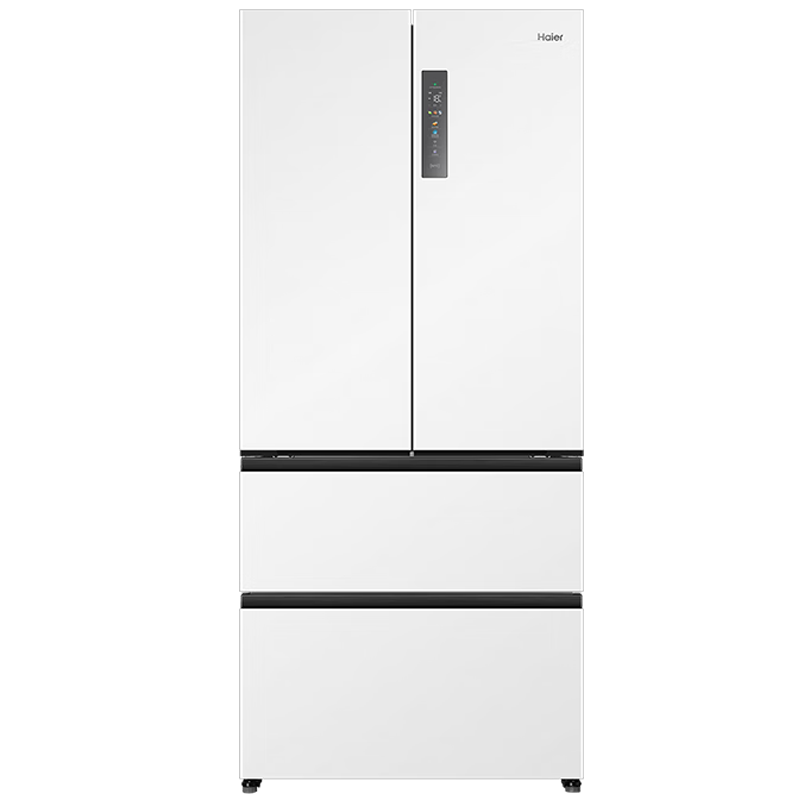 再降价、PLUS会员：Haier 海尔 500升 法式多门冰箱 一级能效 BCD-500WGHFD4DW9U1 4077