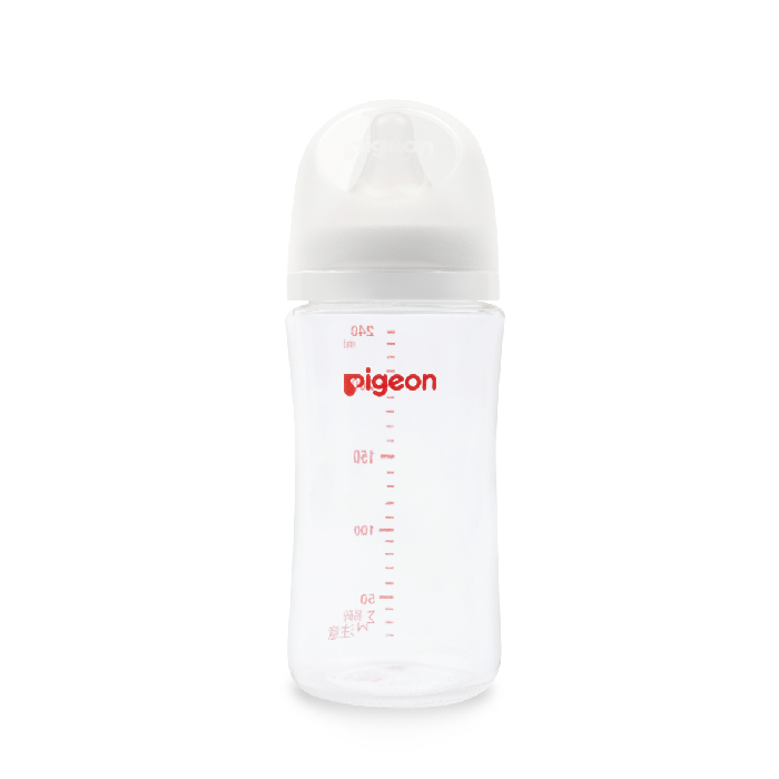 Pigeon 贝亲 自然实感第3代PRO系列 AA187 玻璃奶瓶 240ml M 3月+ 72.38元
