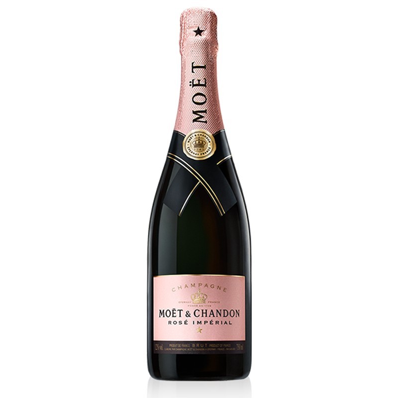 MOET & CHANDON 酩悦 香槟 行货 一瓶一码 中文背标 法国进口 酩悦粉红香槟750ML