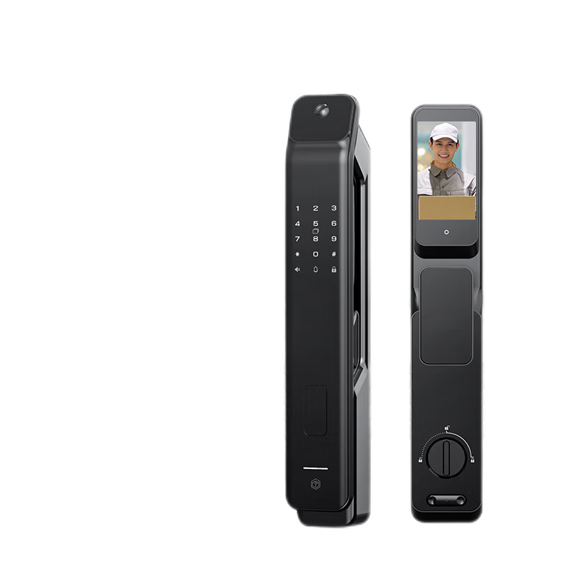 京东京造S1 pro全自动智能门锁 带摄像头可视屏幕猫眼 指纹密码电子锁 899元包邮