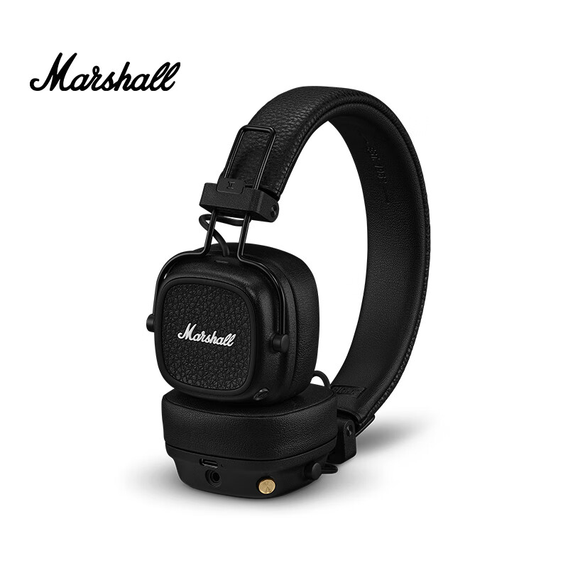 Marshall 马歇尔 MAJOR V 耳罩式头戴式动圈蓝牙耳机 黑色 1299元