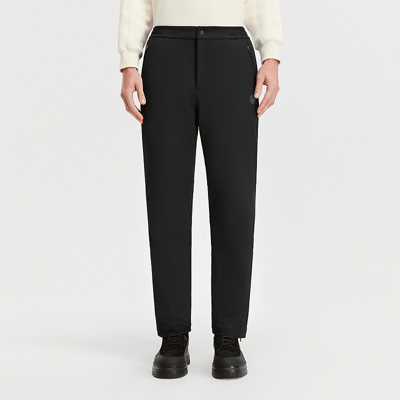 波司登 25新款外穿羽绒裤男士纯色直筒休闲长裤运动西装裤商务 589元（需用