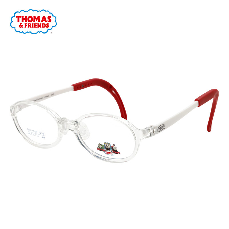 托马斯&朋友眼镜框儿童近视眼镜架TMS11008 W8+蔡司小乐圆1.59镜片 2230元（需用