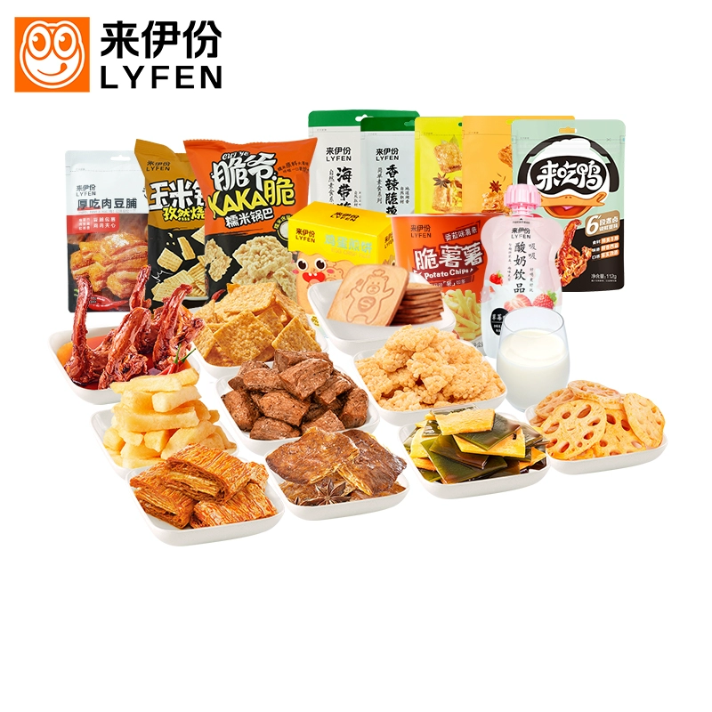 拍4件 来伊份零食肉类炒货任选 券后18.89元