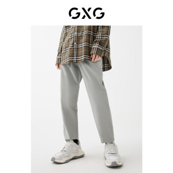 GXG 男装22年春季商场同款长裤 豆绿色 185/XXL ￥51.05