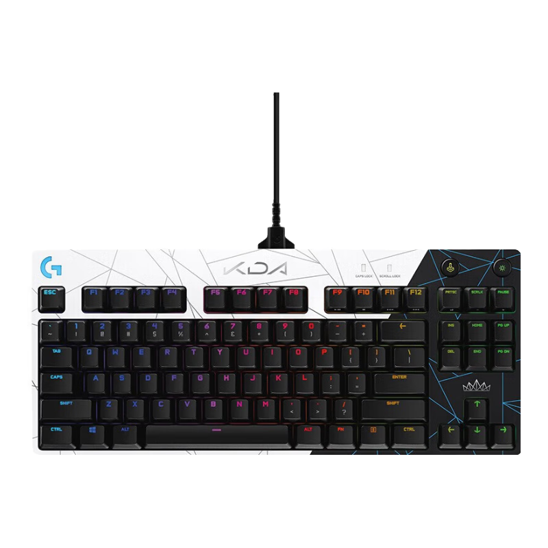 罗技 游戏机械键盘 PRO X 87键、T轴 441元(需领券)