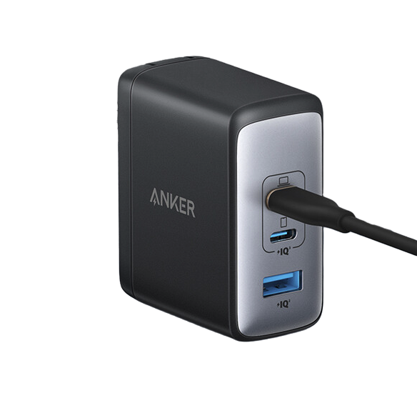 Anker 安克 100W氮化镓充电器多口充电头适用iPhone15Macbookpro苹果iPhone16手机air16p