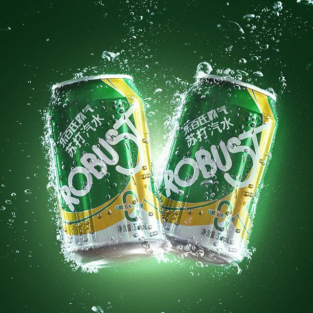 乐百氏 霸气苏打水气泡水330ml*48罐 58.99元