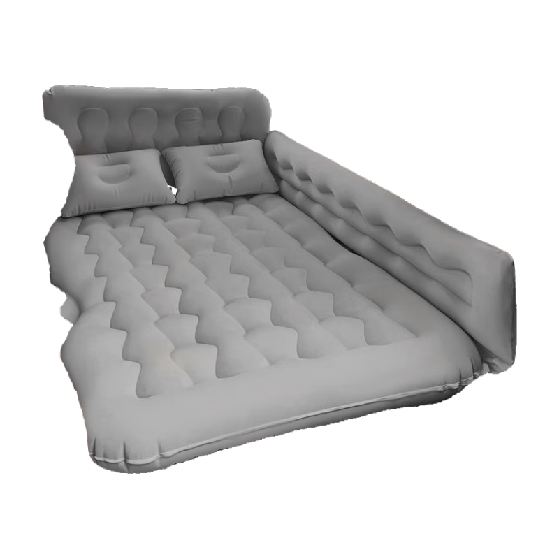 移动端、京东百亿补贴：探险者 充气床垫后排车载气垫床橡胶防潮垫自动充