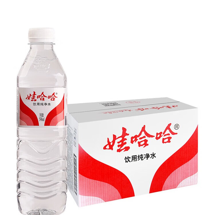 WAHAHA 娃哈哈 纯净水 350mL *24瓶 29.6元