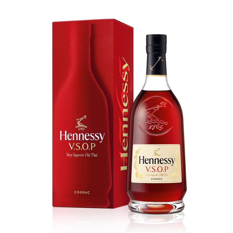 轩尼诗（Hennessy） VSOP 洋酒 干邑白兰地 1000ml 新版 有码 453.91元包邮