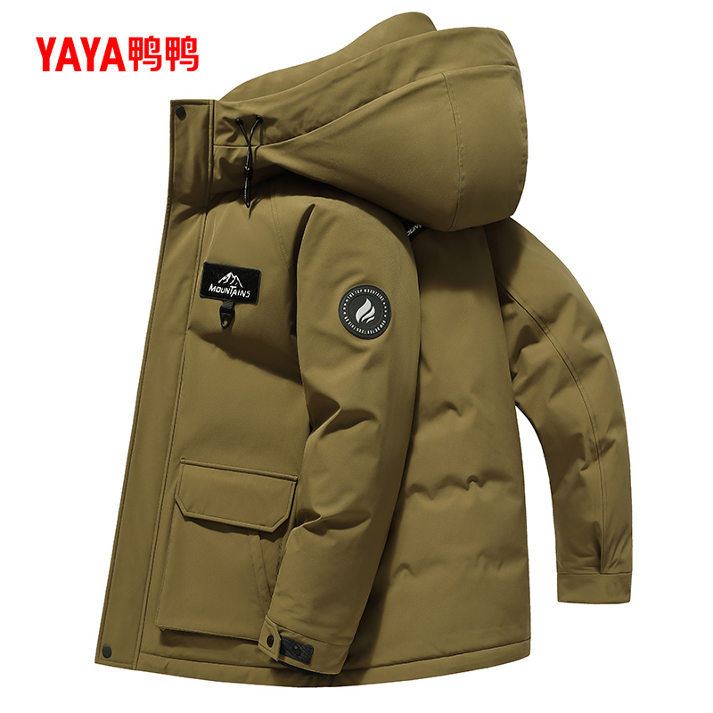 YAYA 鸭鸭 男士羽绒服 YE4B703272D 短款 399元（需用券）