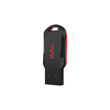 Netac 朗科 闪盾系列 U196 USB 2.0 闪存U盘 黑红色 8GB USB 12.7元