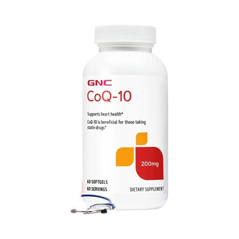 GNC 健安喜 辅酶Q10软胶囊 200mg 60粒 70.23元（需用券）