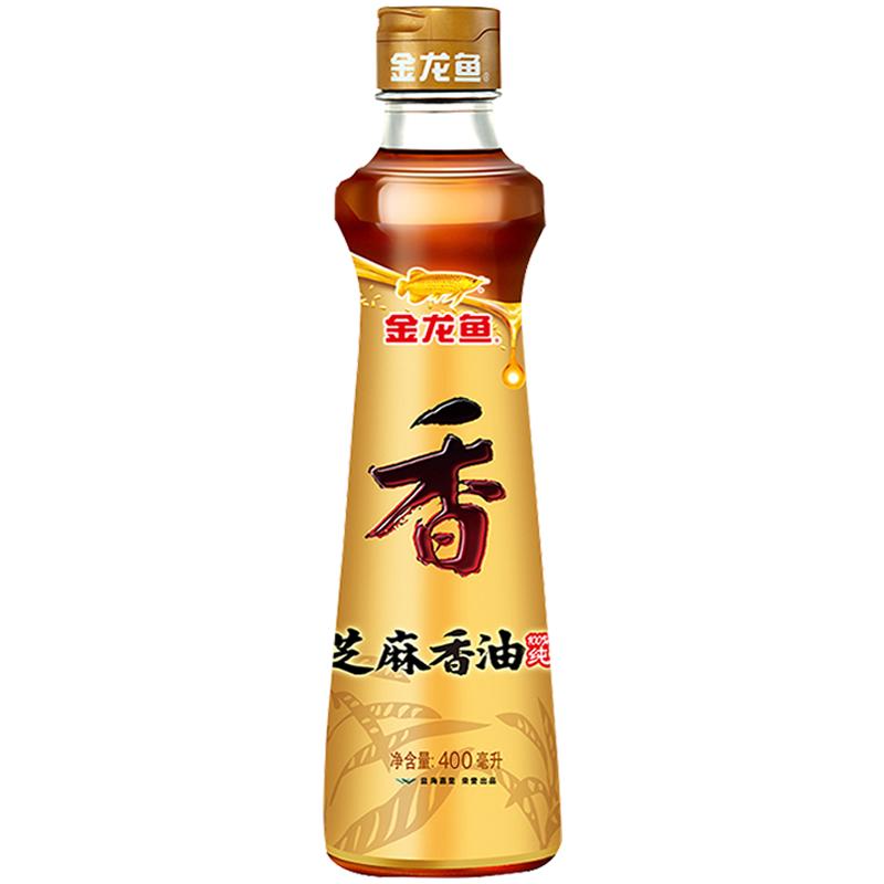 金龙鱼 芝麻香油 400ml 15.57元