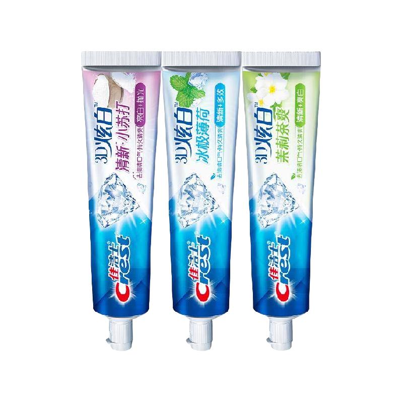 佳洁士 3D炫白系列 美白橡皮擦微米小苏打牙膏 27.9元