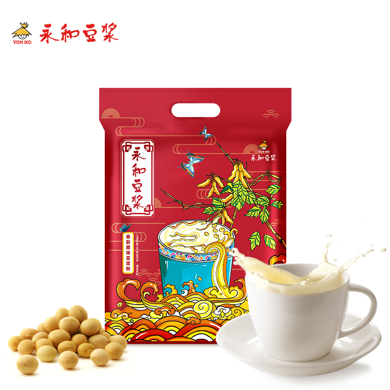 YON HO 永和豆浆 经典香醇原味低甜豆浆粉 450g 19.9元（需用券）