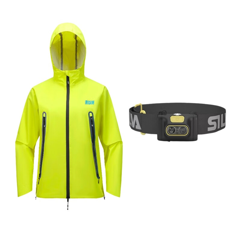 URG ULTRA RUNNER GEARURG Ranger Trailer全天候越野冲锋衣徒步登山穿越滑雪 头灯+明