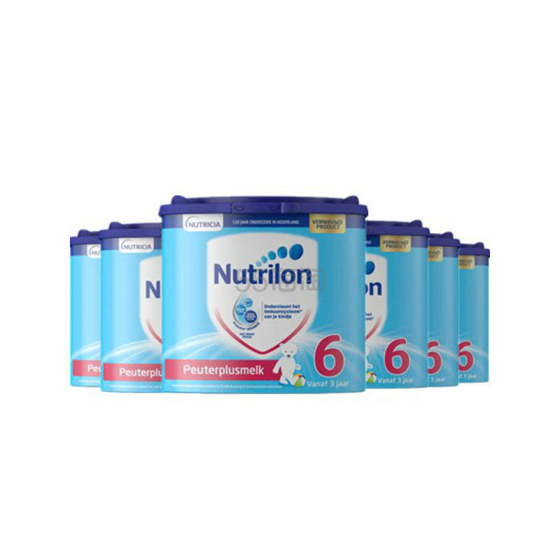 【包邮含税】荷兰Nutrilon 牛栏婴幼儿成长奶粉6段 (1罐400g) 6罐装（新包装）