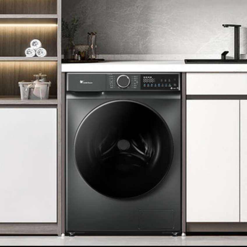 小天鹅（LittleSwan）洗衣机全自动滚筒 10公斤洗烘一体 水魔方护色 纤维烘干 