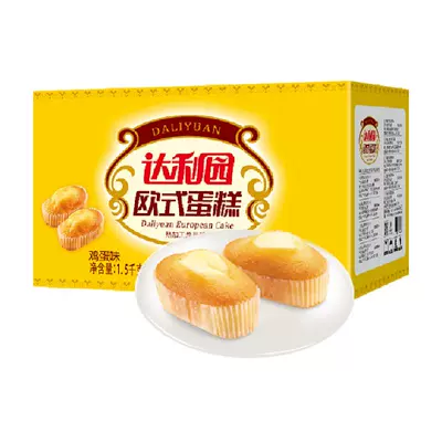 88VIP:达利园 糕点欧式蛋糕 3斤约50枚 返卡后19.62元包邮+358淘金币(返猫超卡6元)