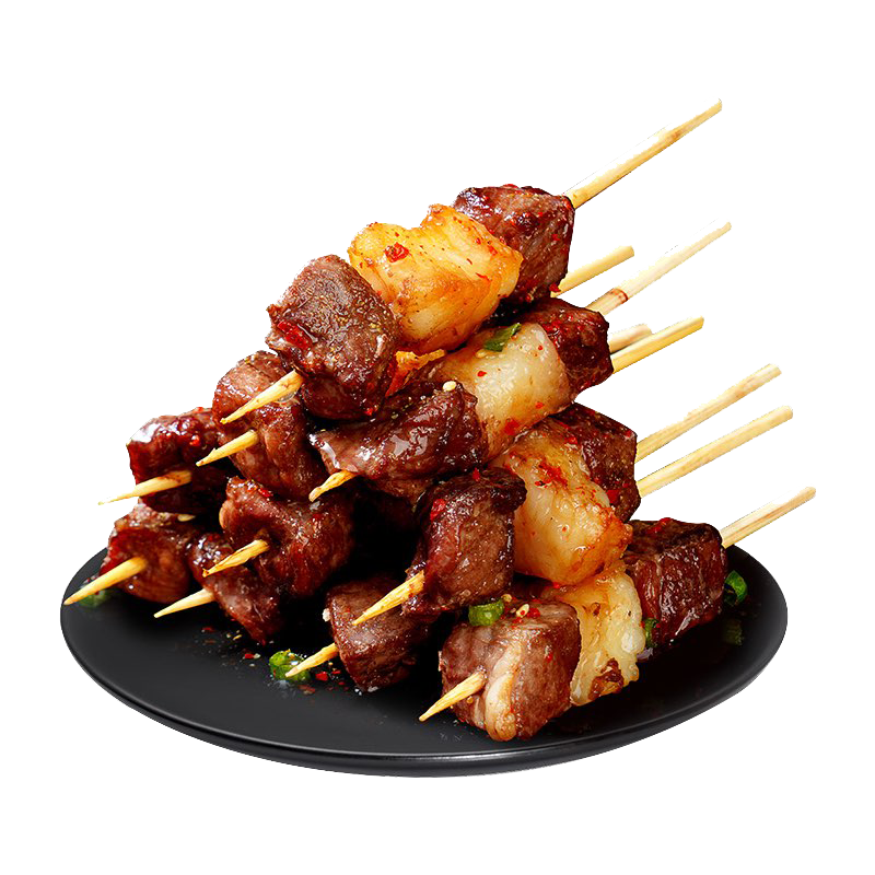大希地 进口安格斯牛肉串480g 腌制冷冻半成品(约40串)烧烤食材 109.6元(需领券,合27.4元/件)