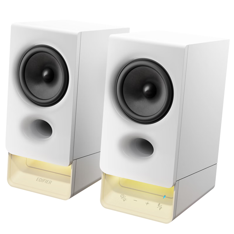 漫步者（EDIFIER）新品R20 桌面2.0电脑音响 无线蓝牙6.0 幻彩氛围灯效 台式机