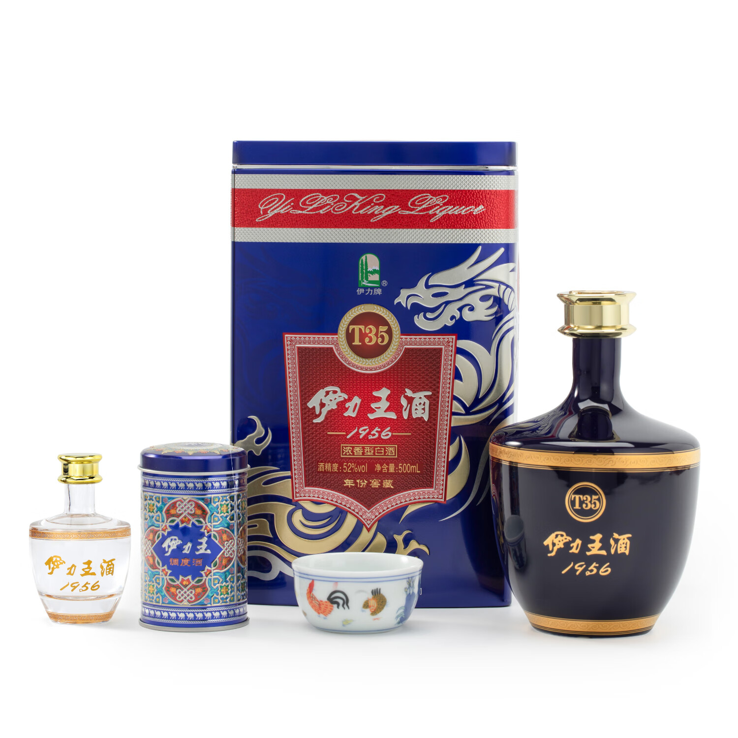 伊力特 伊力王酒 蓝王 30 52%vol 浓香型白酒 ￥449