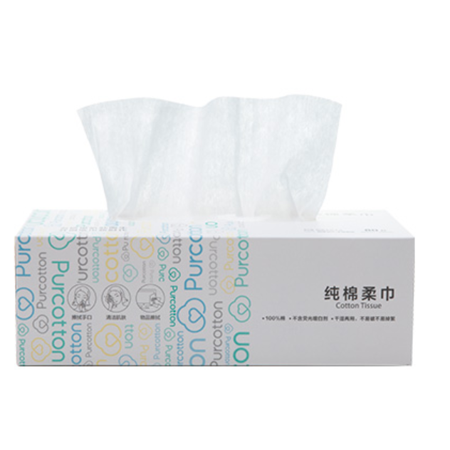 全棉时代 80抽*6盒100%棉柔巾20*20CM 47.5元（需买3件，需用券）