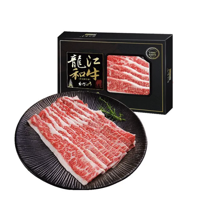 龍江和牛 LONGJIANG WAGYU A3和牛牛小排 200g 买二赠一 50.16元（买二送一，实付150