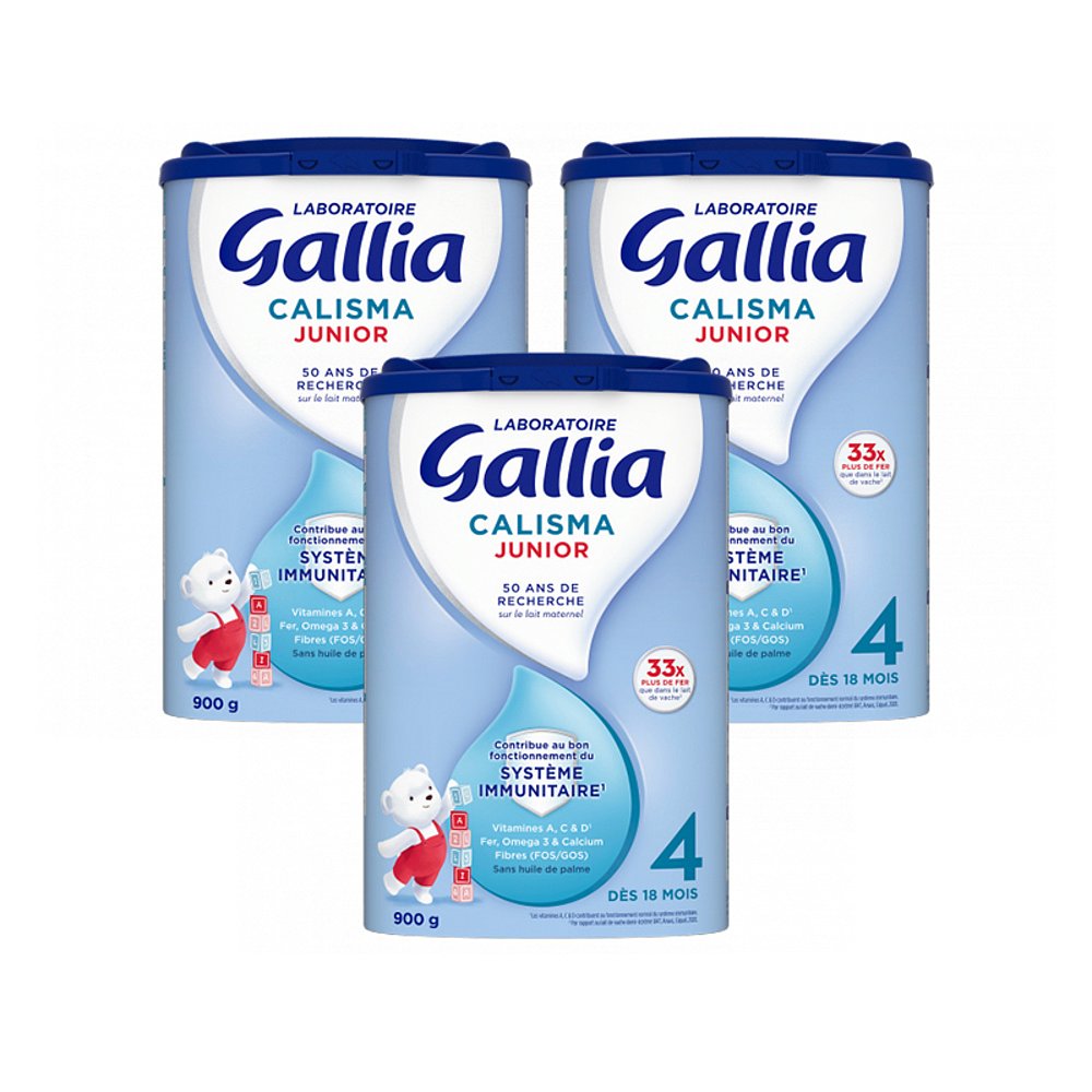 Gallia 佳丽雅 欧洲直邮Gallia 达能佳丽雅4段标准型婴儿奶粉900G 443.81元