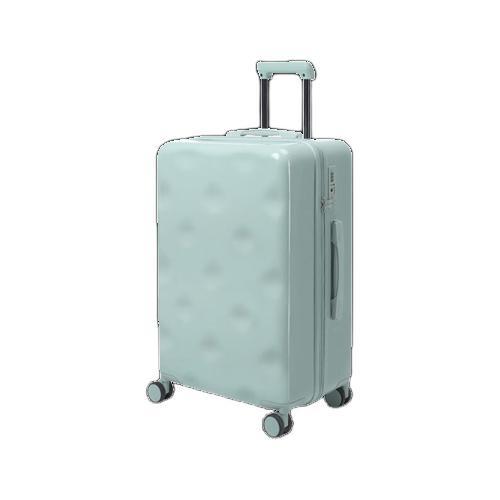 bromen 不莱玫 大容量行李箱女学生旅行箱20英寸拉杆箱子男登机箱 灰绿色 409