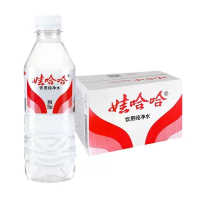 娃哈哈 纯净水 饮用水 350ml*24瓶 16.35元（万人团有3元补贴)