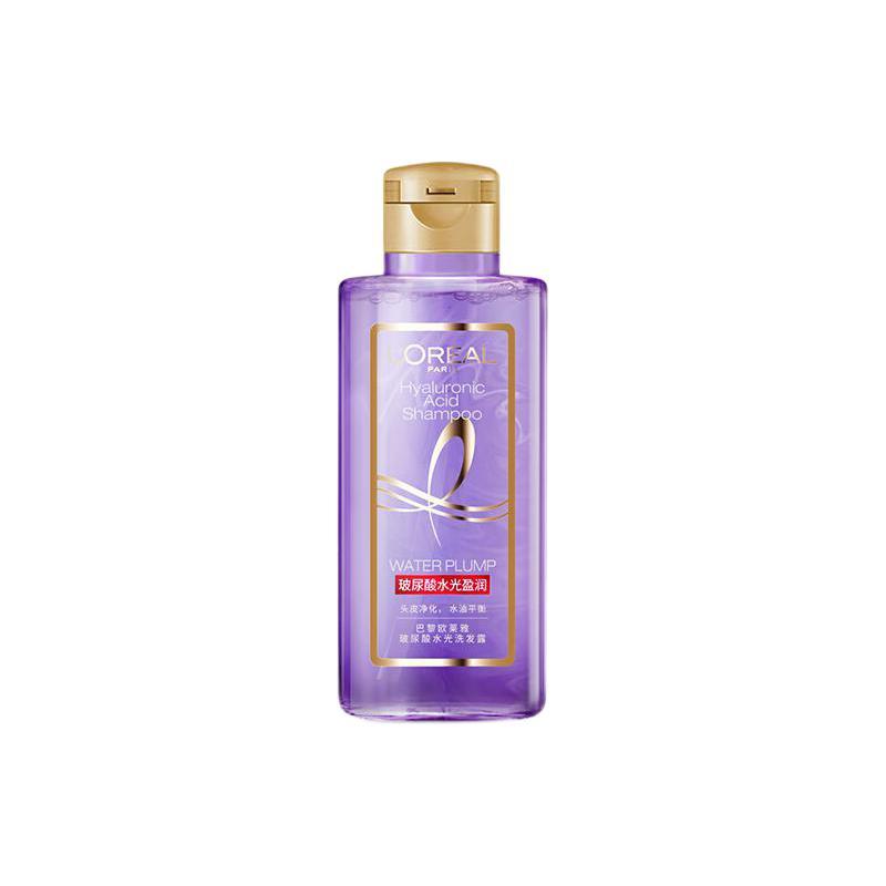 L'OREAL PARIS 玻尿酸水光洗发露 100ml 34元（需用券）